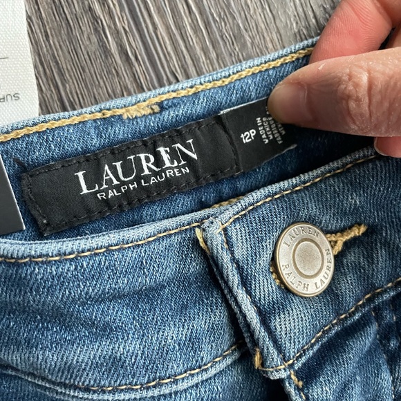 NWT Lauren Ralph Lauren Skinny Ankle Jeans - Picture 7 of 11
